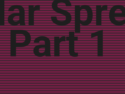 Calendar Spreads – Part 1