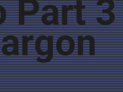 Intro Part 3 – Jargon