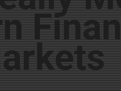 What Really Moves Modern Financial Markets