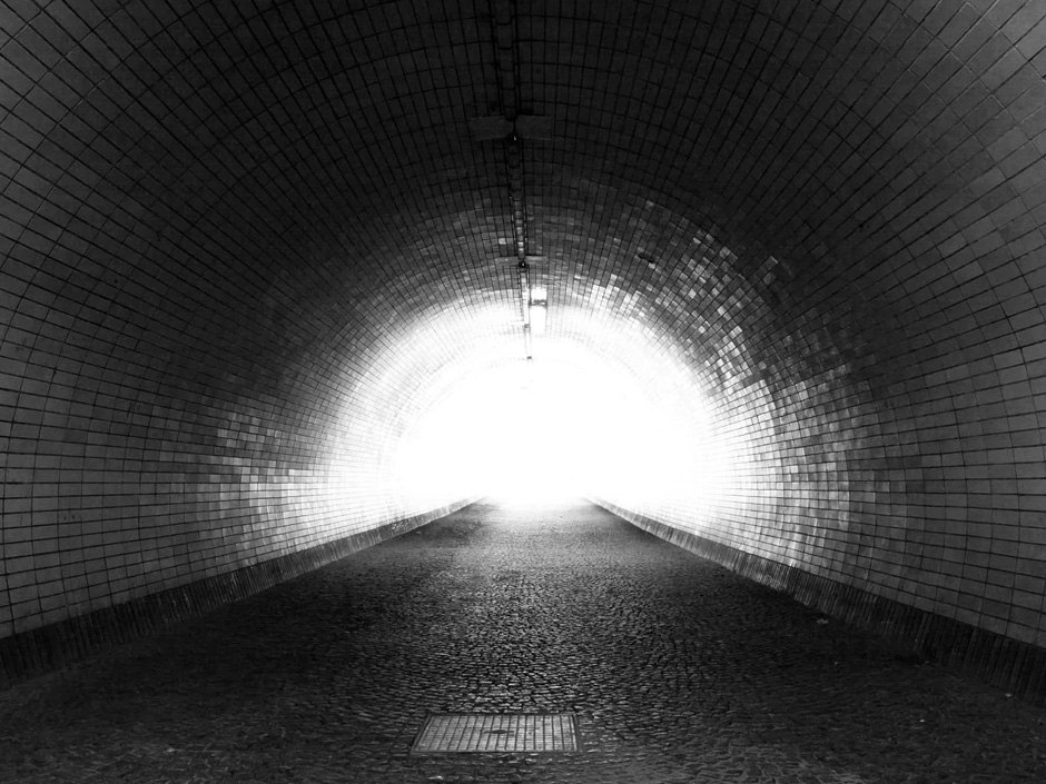 light at the end of the tunnel